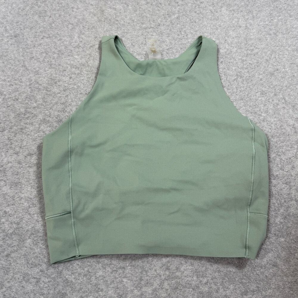 RHONE Revive Longline Bra Pacific Green Womens Size S